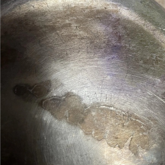 Vollrath Stainless Steel Pitcher 10in Tall Vintage WWII Era - Picture 5 of 5